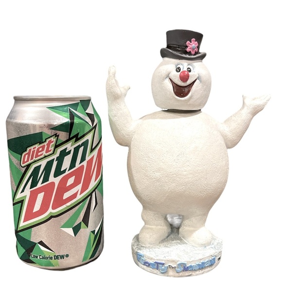Frosty the Snowman Bobblehead Figure Resin Figurine - Picture 4 of 4